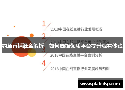 钓鱼直播源全解析，如何选择优质平台提升观看体验